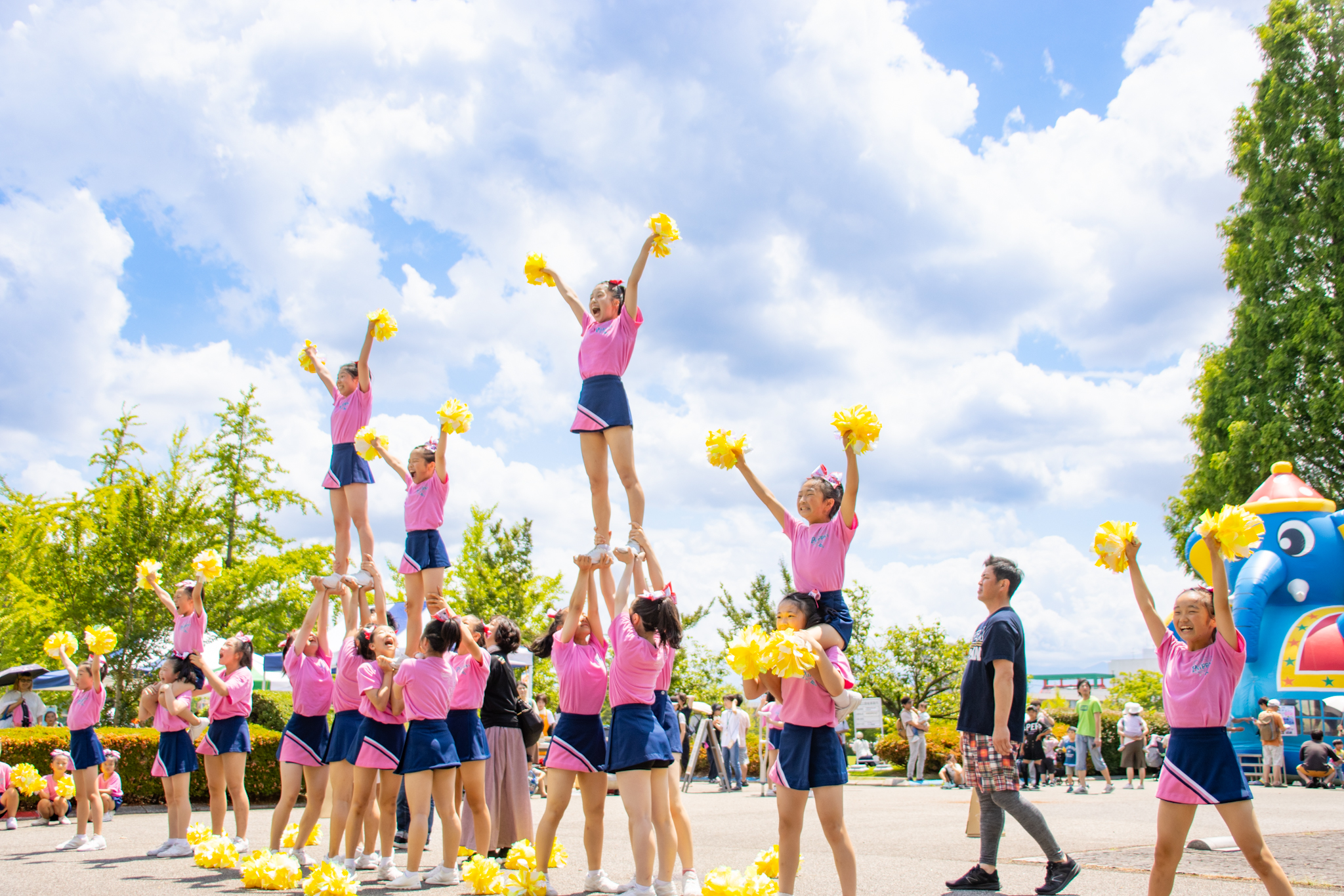 五福公園まちなか祭り | 富山チアリーディングチームPuppys
